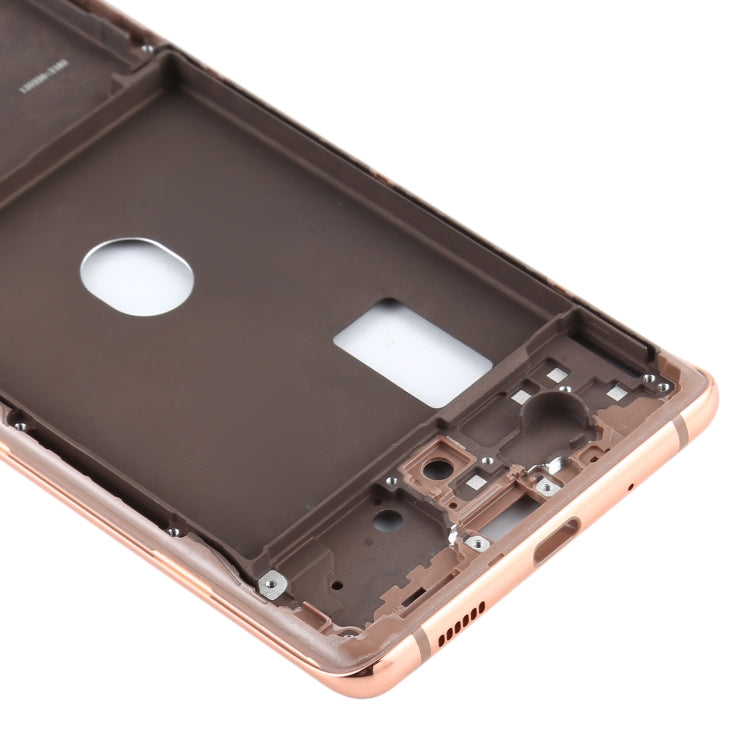For Samsung Galaxy S20 FE  Middle Frame Bezel Plate (Gold) - free shipping - PMc TechLife - Order now!