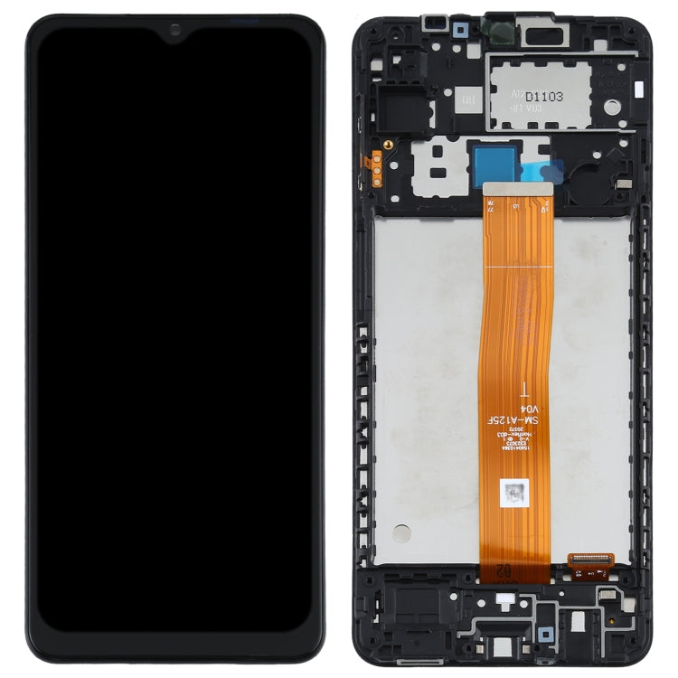 Original LCD Screen for Samsung Galaxy A12 4G SM-A125F Digitizer Full Assembly with Frame - free shipping - PMc TechLife - Order now!