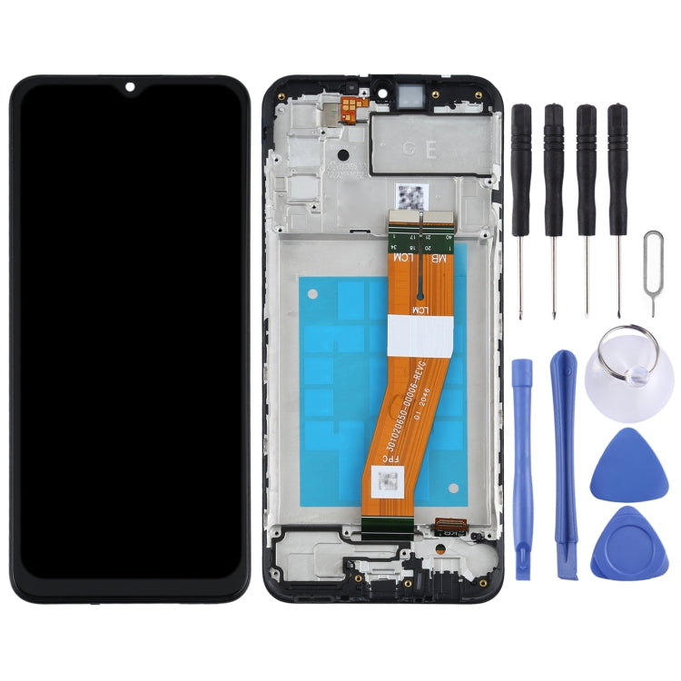 Original LCD Screen for Samsung Galaxy A02s SM-A025F(GE Version) Digitizer Full Assembly with Frame - free shipping - PMc TechLife - Order now!