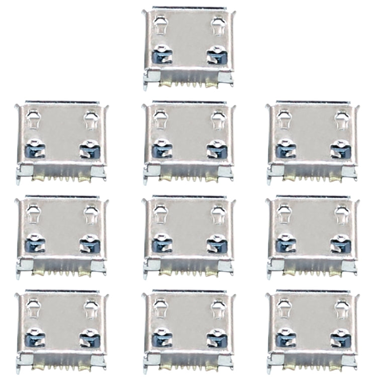 10pcs Charging Port Connector for Galaxy Nexus I9250 I9103 S5360 S5330 S3850 W999 I559 - Single Tail Connector by PMC TechLife | Online Shopping South Africa | PMC TechLife | Buy Now Pay Later Mobicred