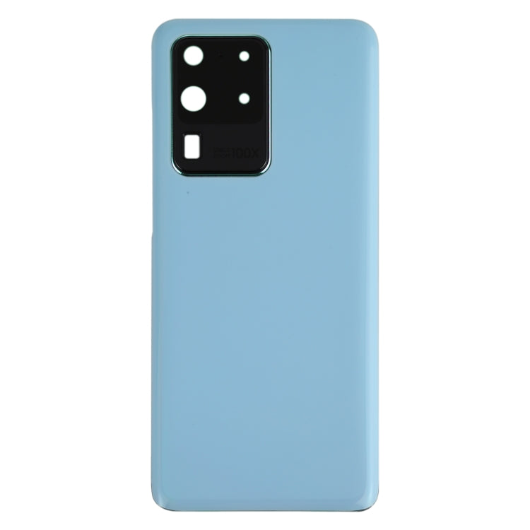 For Samsung Galaxy S20 Ultra Battery Back Cover with Camera Lens Cover (Blue) - free shipping - PMc TechLife - Order now!