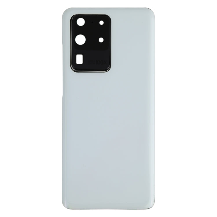 For Samsung Galaxy S20 Ultra Battery Back Cover with Camera Lens Cover (White) - free shipping - PMc TechLife - Order now!