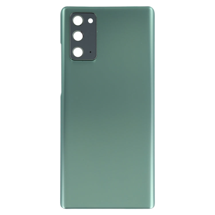 For Samsung Galaxy Note20 Battery Back Cover with Camera Lens Cover (Green) - free shipping - PMc TechLife - Order now!