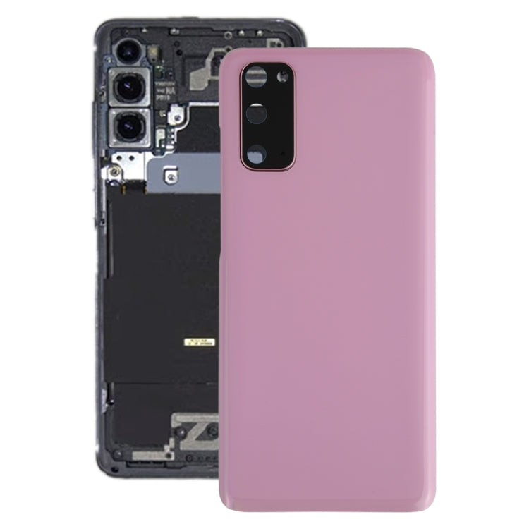 For Samsung Galaxy S20 Battery Back Cover with Camera Lens Cover (Pink) - free shipping - PMc TechLife - Order now!