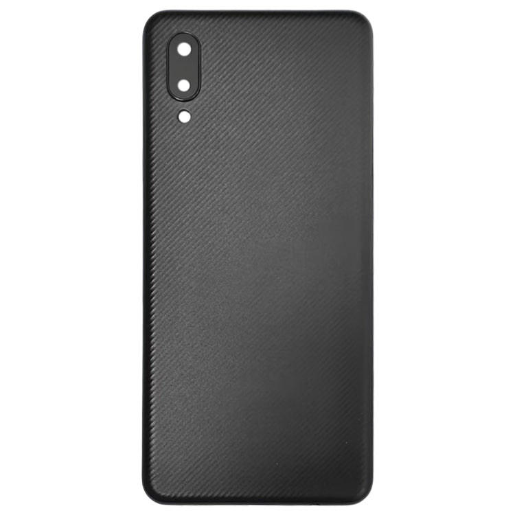 For Samsung Galaxy A02 Battery Back Cover with Camera Lens Cover (Black) - free shipping - PMc TechLife - Order now!