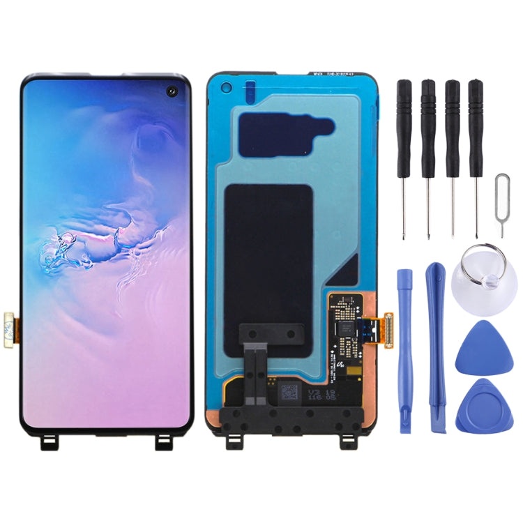 Original Super AMOLED LCD Screen for Galaxy S10 4G With Digitizer Full Assembly (Black) - free shipping - PMc TechLife - Order now!