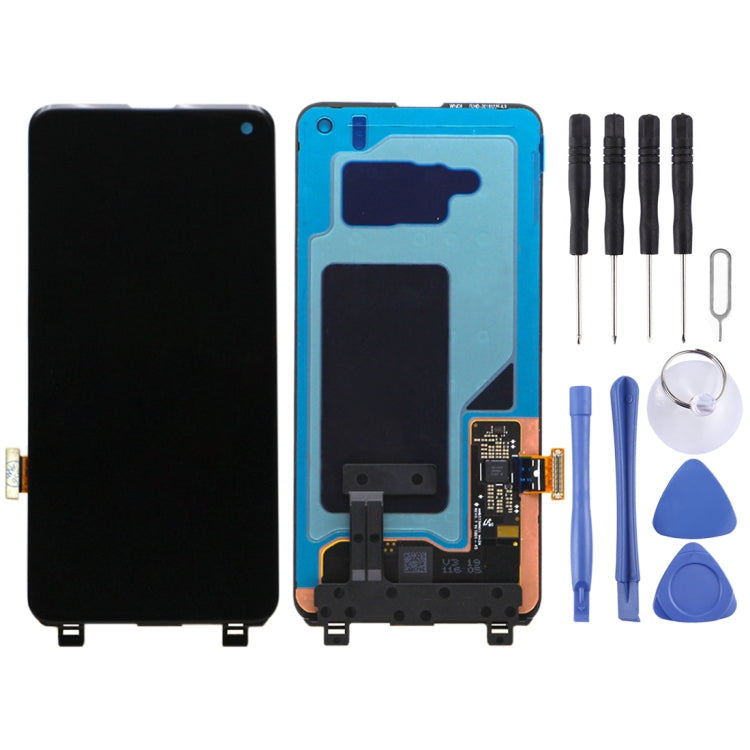 Original Super AMOLED LCD Screen for Galaxy S10 4G With Digitizer Full Assembly (Black) - free shipping - PMc TechLife - Order now!