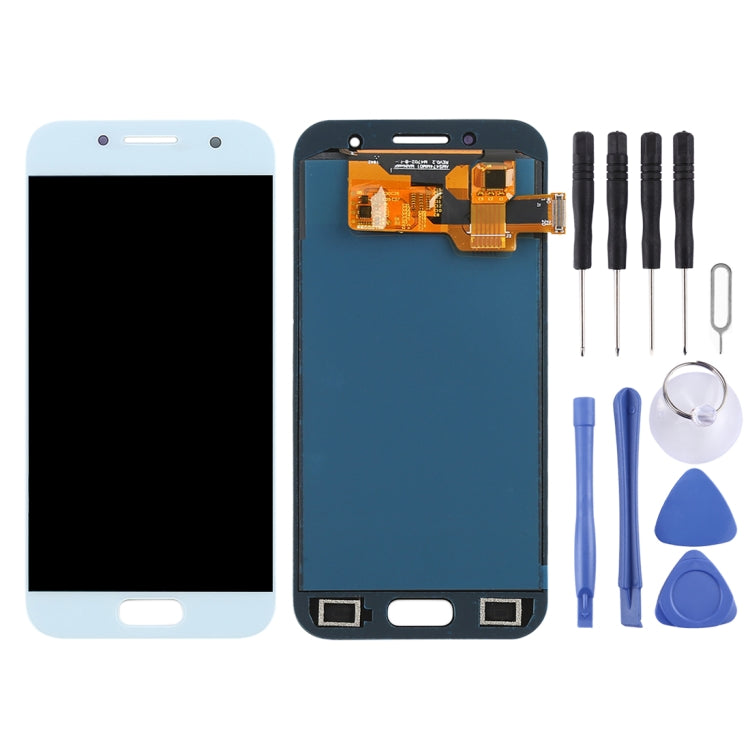 TFT LCD Screen for Galaxy A3 (2017), A320FL, A320F, A320F/DS, A320Y/DS, A320Y With Digitizer Full Assembly (Blue) - free shipping - PMc TechLife - Order now!