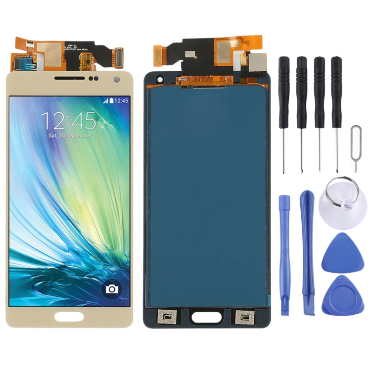 TFT LCD Screen for Galaxy A5, A500F, A500FU, A500M, A500Y, A500YZ With Digitizer Full Assembly (Gold) - free shipping - PMc TechLife - Order now!