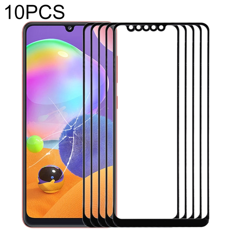 For Samsung Galaxy A31 10pcs Front Screen Outer Glass Lens (Black) - free shipping - PMc TechLife - Order now!