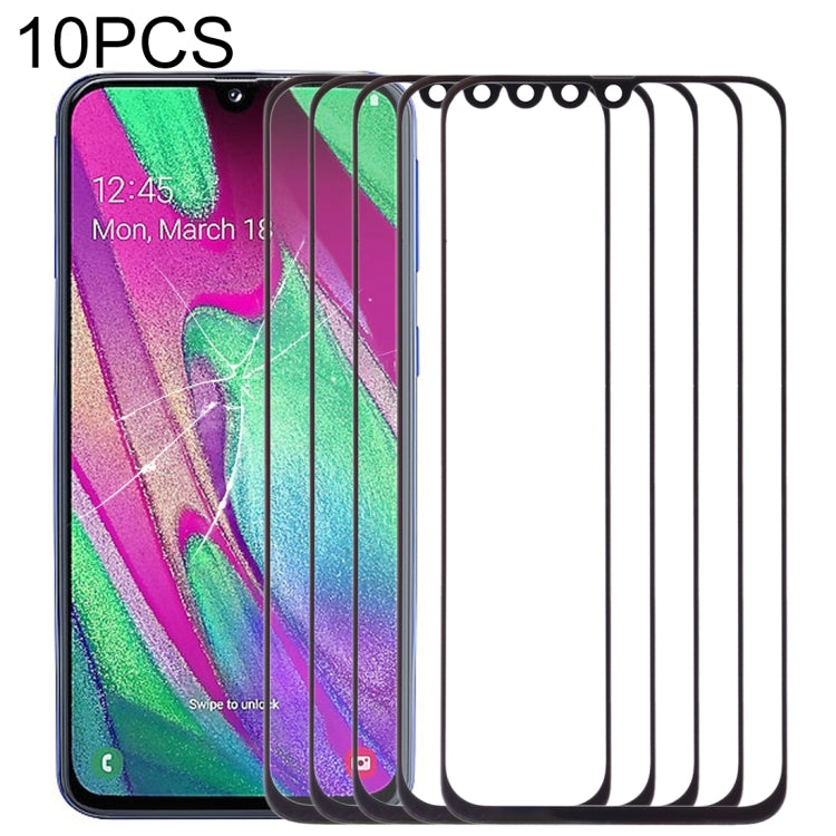 For Samsung Galaxy A40 10pcs Front Screen Outer Glass Lens (Black) - free shipping - PMc TechLife - Order now!