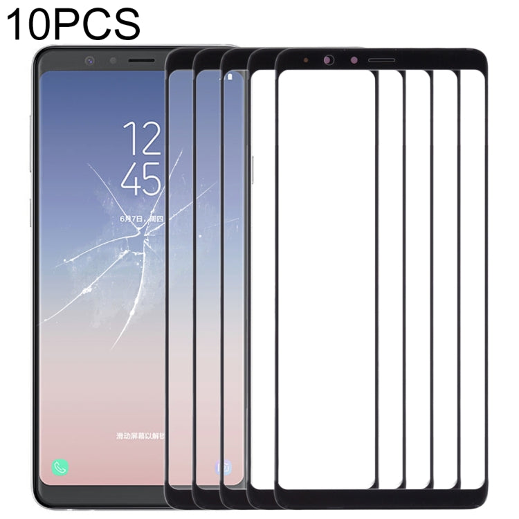 For Samsung Galaxy A8 Star / A9 Star 10pcs Front Screen Outer Glass Lens (Black) - free shipping - PMc TechLife - Order now!