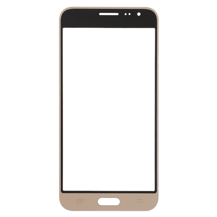 For Samsung Galaxy J3 (2016) / J320FN / J320F / J320G / J320M / J320A / J320V / J320P 10pcs Front Screen Outer Glass Lens (Gold) - free shipping - PMc TechLife - Order now!