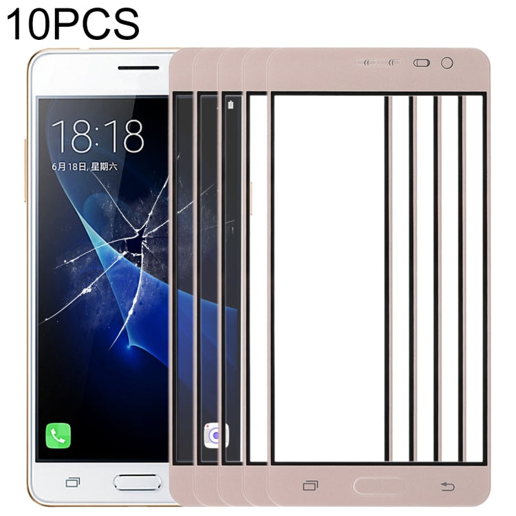 For Samsung Galaxy J3 Pro / J3110 10pcs Front Screen Outer Glass Lens (Gold) - free shipping - PMc TechLife - Order now!