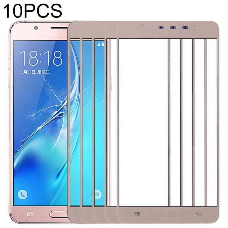 For Samsung Galaxy J7 Max 10pcs Front Screen Outer Glass Lens (Gold) - free shipping - PMc TechLife - Order now!