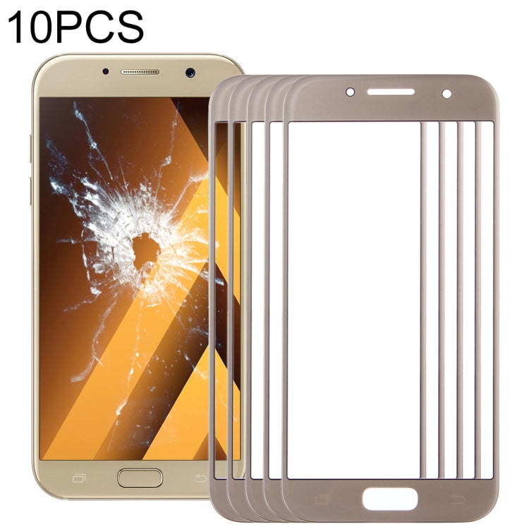For Samsung Galaxy A3 (2017) / A320 10pcs Front Screen Outer Glass Lens (Gold) - free shipping - PMc TechLife - Order now!