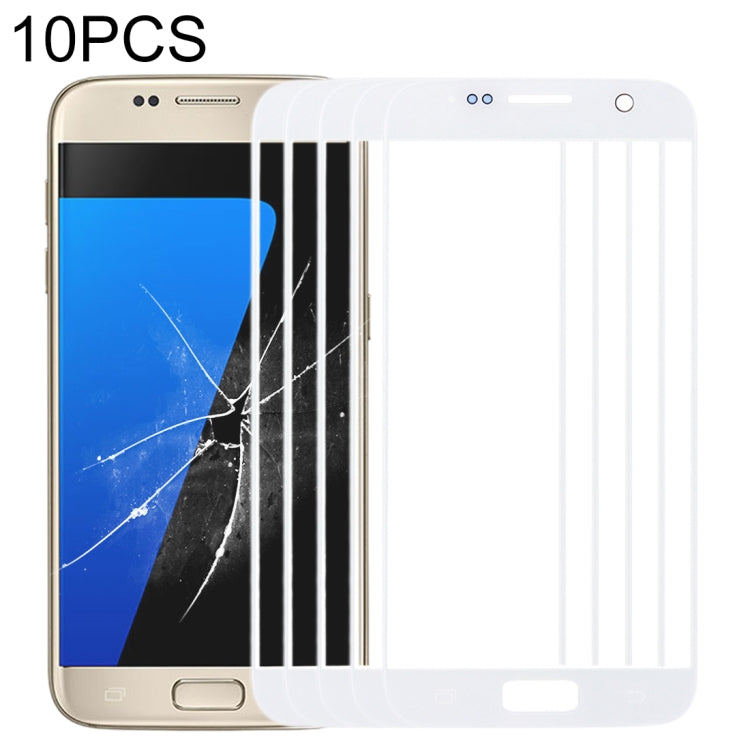 For Samsung Galaxy S7 / G930 10pcs Front Screen Outer Glass Lens (White) - free shipping - PMc TechLife - Order now!