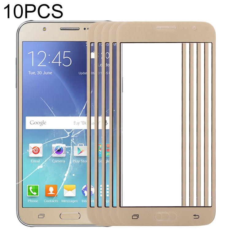 For Samsung Galaxy J7 / J700 10pcs Front Screen Outer Glass Lens (Gold) - free shipping - PMc TechLife - Order now!