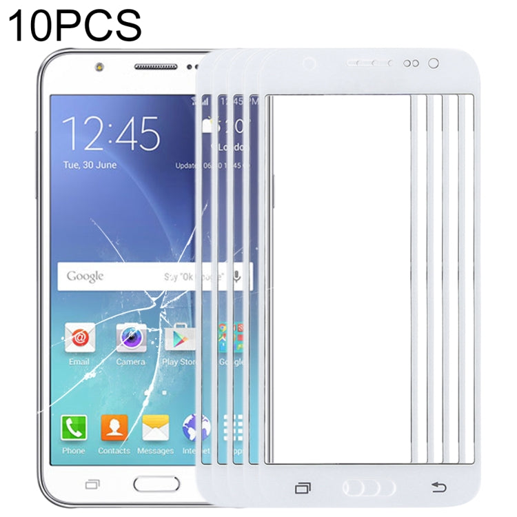 For Samsung Galaxy J7 / J700 10pcs Front Screen Outer Glass Lens (White) - free shipping - PMc TechLife - Order now!