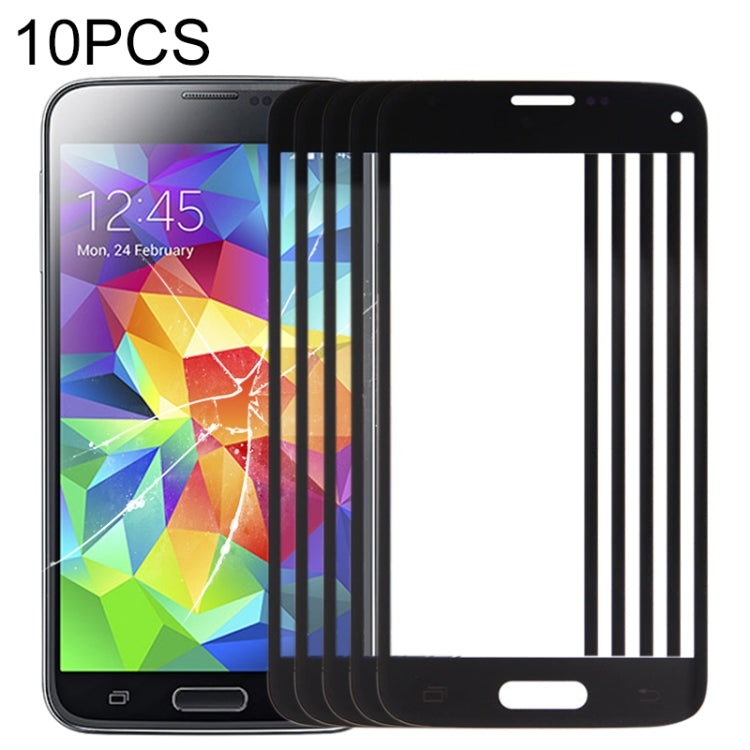For Samsung Galaxy S5 mini  10pcs Front Screen Outer Glass Lens (Black) - free shipping - PMc TechLife - Order now!