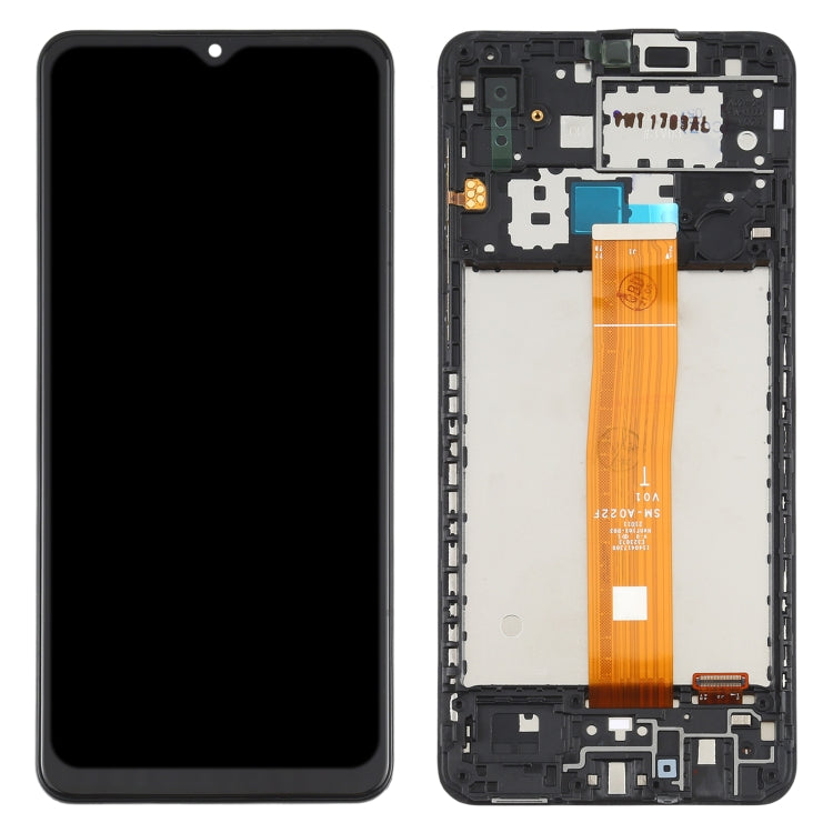 Original LCD Screen for Samsung Galaxy A02 SM-A022 Digitizer Full Assembly with Frame - free shipping - PMc TechLife - Order now!