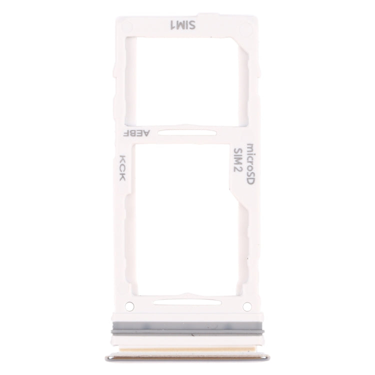 For Samsung Galaxy A52 SM-A525 SIM Card Tray + SIM Card Tray / Micro SD Card Tray (Silver) - free shipping - PMc TechLife - Order now!