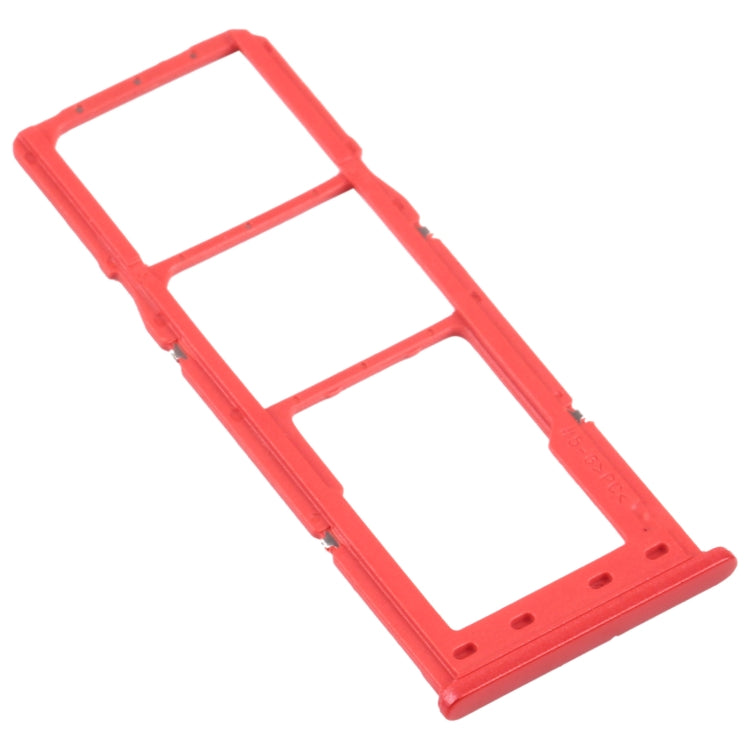 For Samsung Galaxy A12 SM-A125 SIM Card Tray + SIM Card Tray + Micro SD Card Tray (Red) - free shipping - PMc TechLife - Order now!