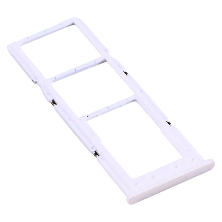 For Samsung Galaxy A12 SM-A125 SIM Card Tray + SIM Card Tray + Micro SD Card Tray (White) - free shipping - PMc TechLife - Order now!
