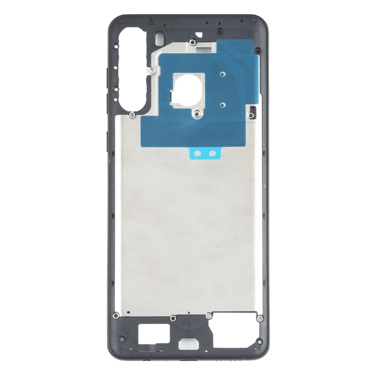 For Samsung Galaxy A21 SM-A215  Middle Frame Bezel Plate (Black) - free shipping - PMc TechLife - Order now!