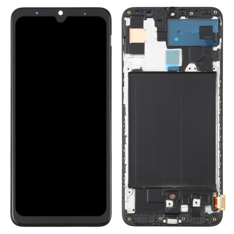 OLED LCD Screen for Samsung Galaxy A70 SM-A705 (6.39 inch) Digitizer Full Assembly with Frame (Black) - free shipping - PMc TechLife - Order now!