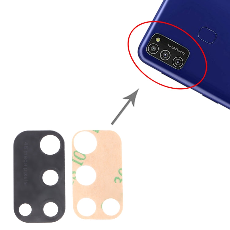 For Samsung Galaxy M21 SM-M215 10pcs Back Camera Lens - free shipping - PMc TechLife - Order now!