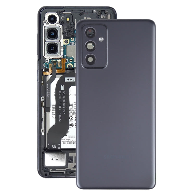 For Samsung Galaxy A82 Battery Back Cover With Camera Lens (Black) - free shipping - PMc TechLife - Order now!