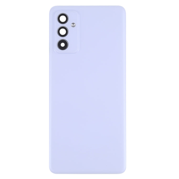 For Samsung Galaxy A82 Battery Back Cover With Camera Lens (Purple) - free shipping - PMc TechLife - Order now!