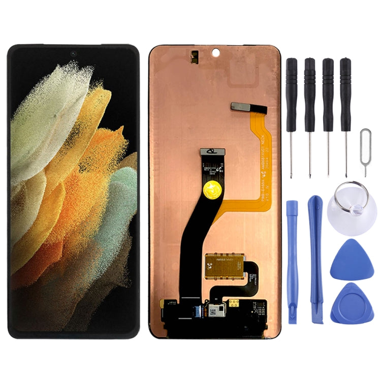 LCD Screen and Digitizer Full Assembly for Samsung Galaxy S21 Ultra SM-G998(5G Version) - free shipping - PMc TechLife - Order now!