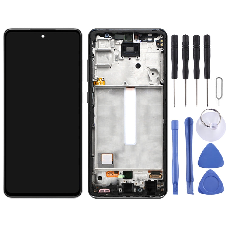 Original Super AMOLED LCD Screen for Samsung Galaxy A52 SM-A526(5G Version) Digitizer Full Assembly With Frame - free shipping - PMc TechLife - Order now!