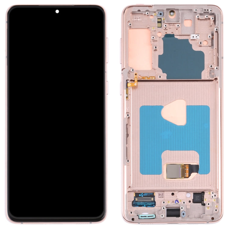 For Samsung Galaxy S21+ 5G SM-G996 Original LCD Screen Digitizer Full Assembly With Frame (Gold) - free shipping - PMc TechLife - Order now!