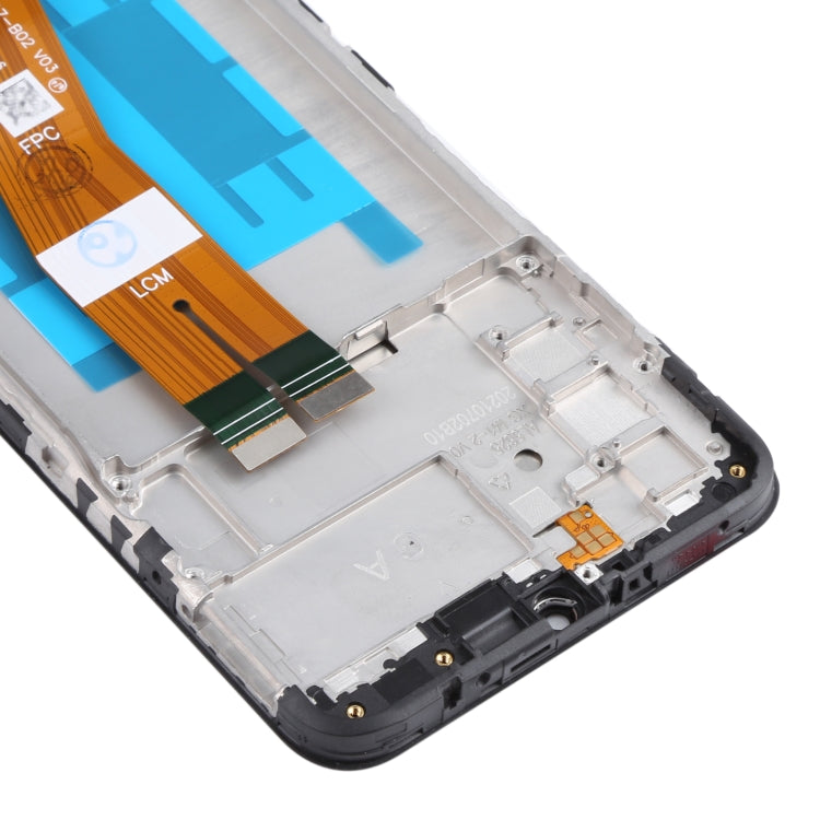 Original LCD Screen and Digitizer Full Assembly with Frame for Samsung Galaxy A03s SM-A037F - free shipping - PMc TechLife - Order now!