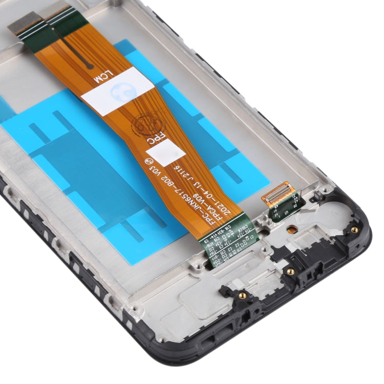 Original LCD Screen and Digitizer Full Assembly with Frame for Samsung Galaxy A03s SM-A037F - free shipping - PMc TechLife - Order now!