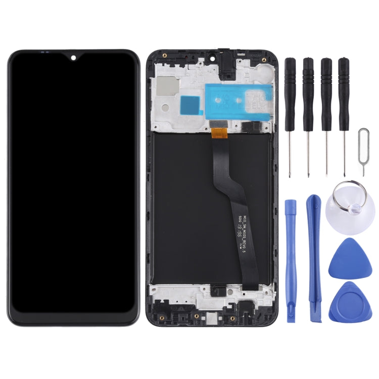 Original LCD Screen for Samsung Galaxy M10 SM-M105 Digitizer Full Assembly with Frame (Black) - free shipping - PMc TechLife - Order now!