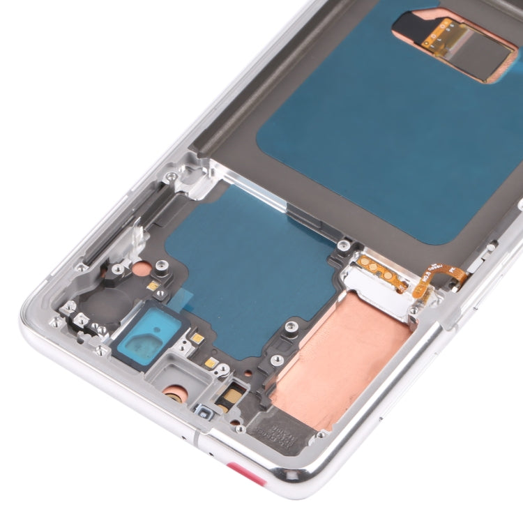 Original Super AMOLED LCD Screen For Samsung Galaxy S21 4G/S21 5G SM-G990 SM-G991 Digitizer Full Assembly with Frame (Silver) - free shipping - PMc TechLife - Order now!