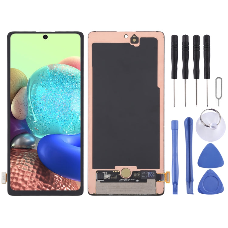Original Super AMOLED LCD Screen for Samsung Galaxy A71 5G / A Quantum SM-A716 With Digitizer Full Assembly - free shipping - PMc TechLife - Order now!