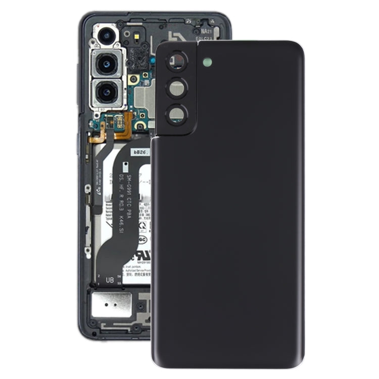 For Samsung Galaxy S21+ 5G Battery Back Cover with Camera Lens Cover (Black) - free shipping - PMc TechLife - Order now!