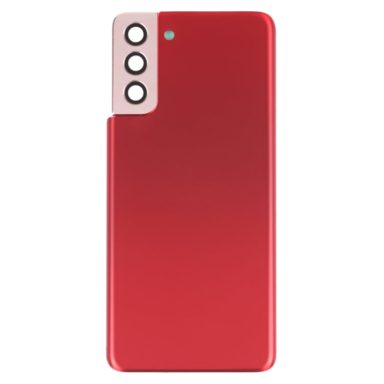 For Samsung Galaxy S21+ 5G Battery Back Cover with Camera Lens Cover (Red) - free shipping - PMc TechLife - Order now!