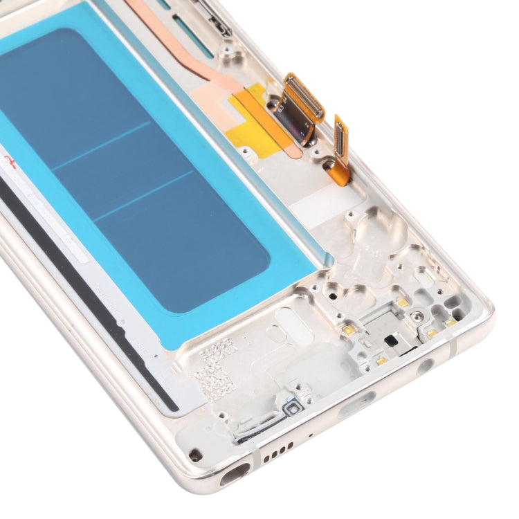 OLED LCD Screen for Samsung Galaxy Note 8 SM-N950 Digitizer Full Assembly with Frame (Gold) - free shipping - PMc TechLife - Order now!