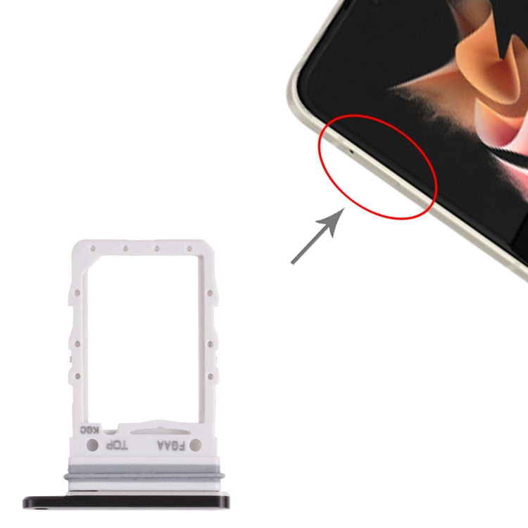 For Samsung Galaxy Z Flip3 5G SM-F711 Original SIM Card Tray (Black) - free shipping - PMc TechLife - Order now!