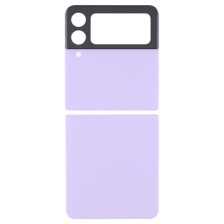 For Samsung Galaxy Z Flip3 5G SM-F711B Glass Battery Back Cover (Purple) - free shipping - PMc TechLife - Order now!