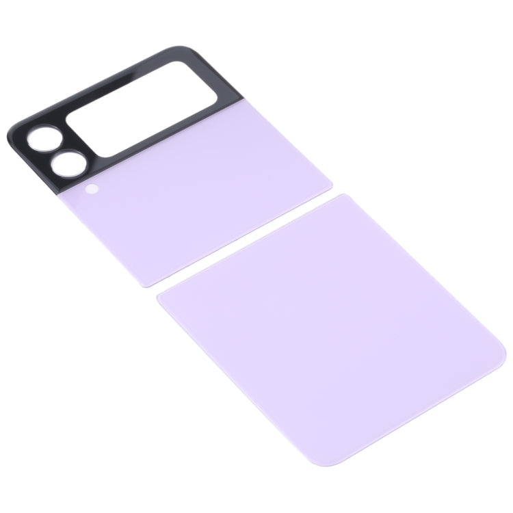 For Samsung Galaxy Z Flip3 5G SM-F711B Glass Battery Back Cover (Purple) - free shipping - PMc TechLife - Order now!