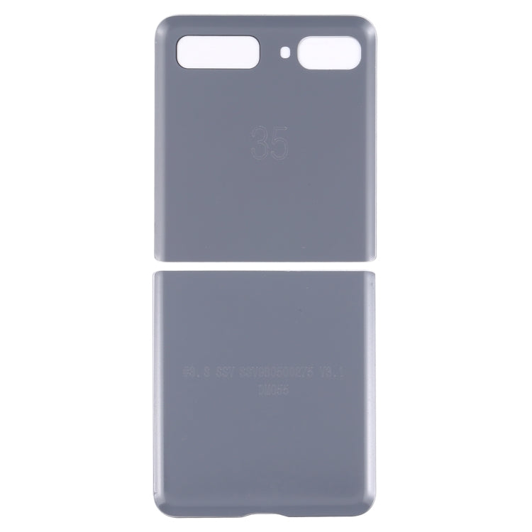 For Samsung Galaxy Z Flip 4G SM-F700 Glass Battery Back Cover (Black) - free shipping - PMc TechLife - Order now!