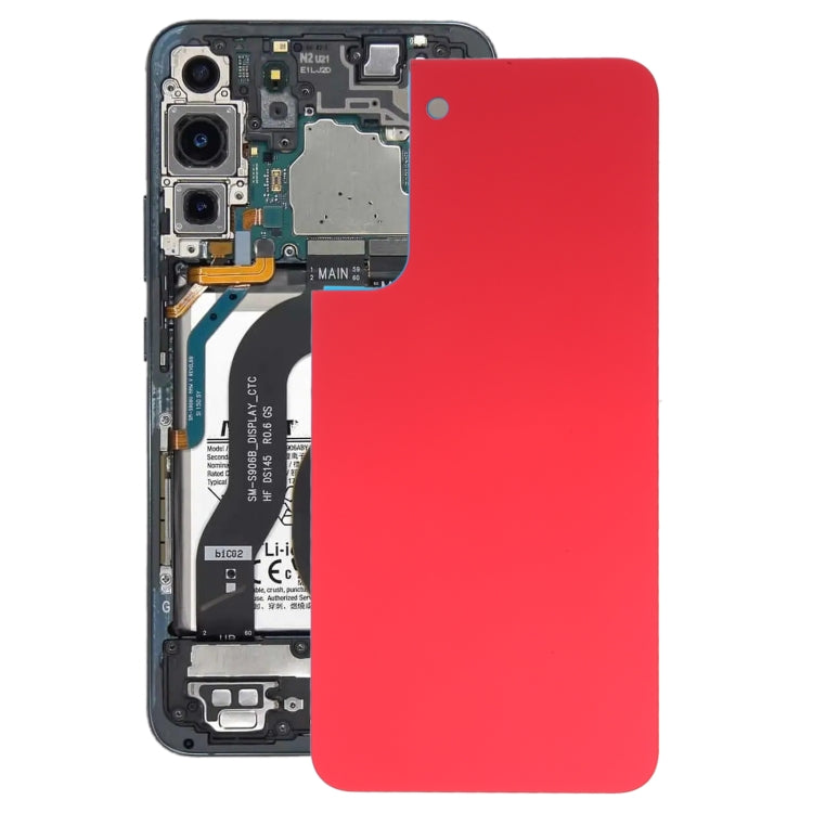 For Samsung Galaxy S22+ Battery Back Cover (Red) - free shipping - PMc TechLife - Order now!