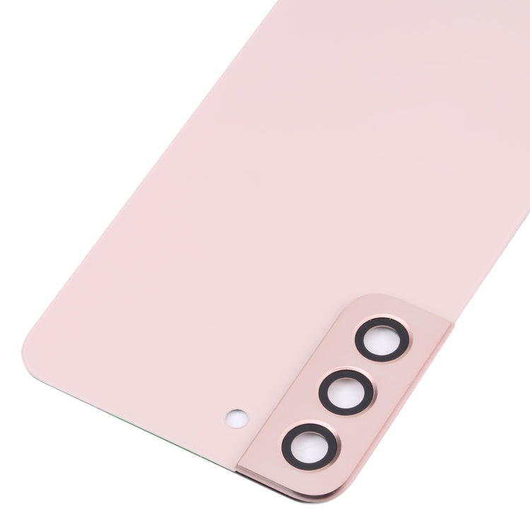 For Samsung Galaxy S22+ 5G SM-S906B Battery Back Cover with Camera Lens Cover (Gold) - free shipping - PMc TechLife - Order now!